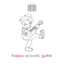 MNM086 Happy Acoustic Guitar